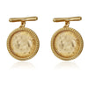 Yellow Intaglio Pegasus Cufflinks