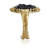 Black Intaglio Cupid Ring